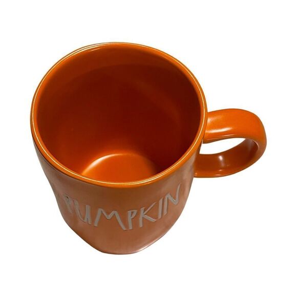 Rae Dunn Fall Inspired Coffee Mug (Pumpkin/Orange) NWOT - Picture 5 of 7